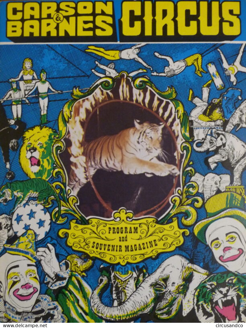 Programme Carson & Barnes Circus 1979? - Collezioni