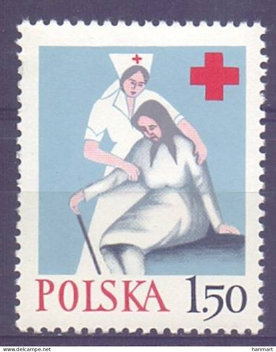 Poland 1977 Mi 2483 Fi 2336 MNH  (ZE4 PLD2483) - Red Cross