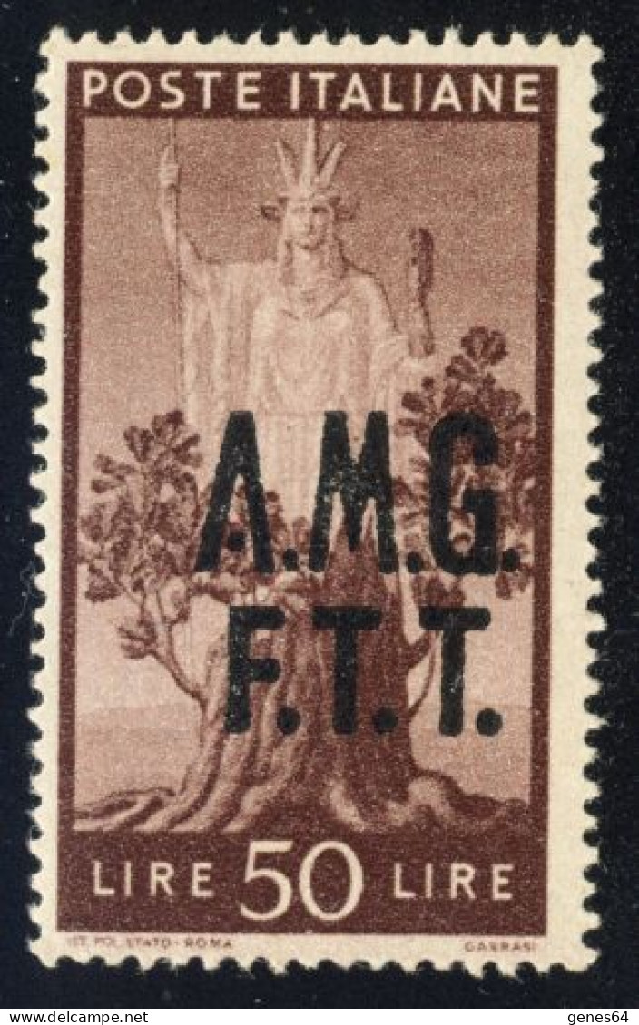 Lotticino Di 5 Varietà Per Specialista Di Trieste F.T.T. - Leggere Dettagliata Descrizione - Catalogo € 940 MNH/mlh - Ungebraucht