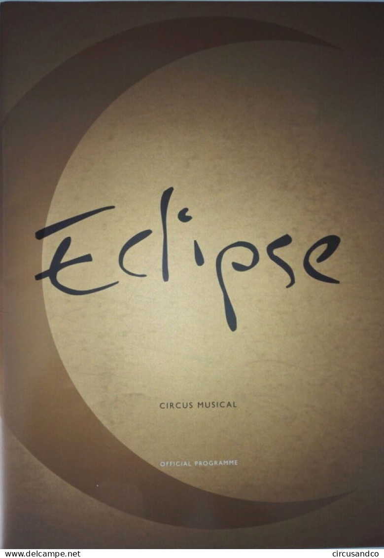 Programme Circus Musical ECLIPSE 2004 - Collezioni