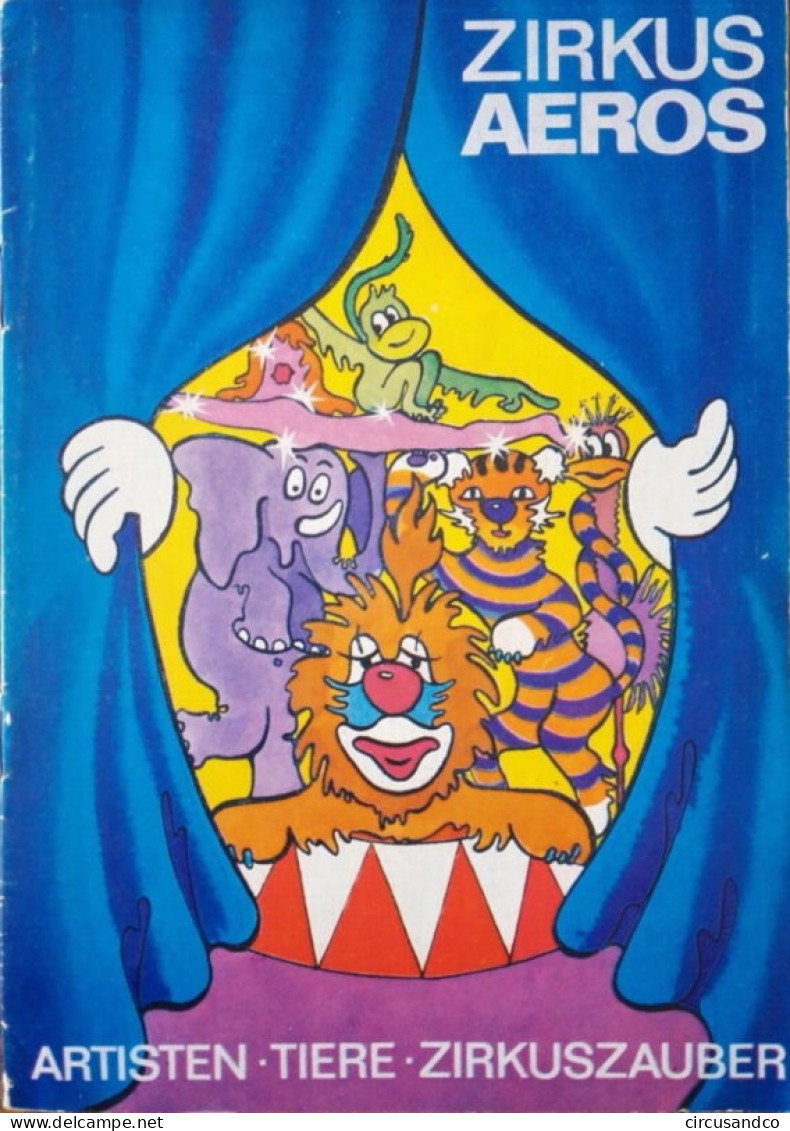 Programme Zirkus Aeros 1977 - Collezioni