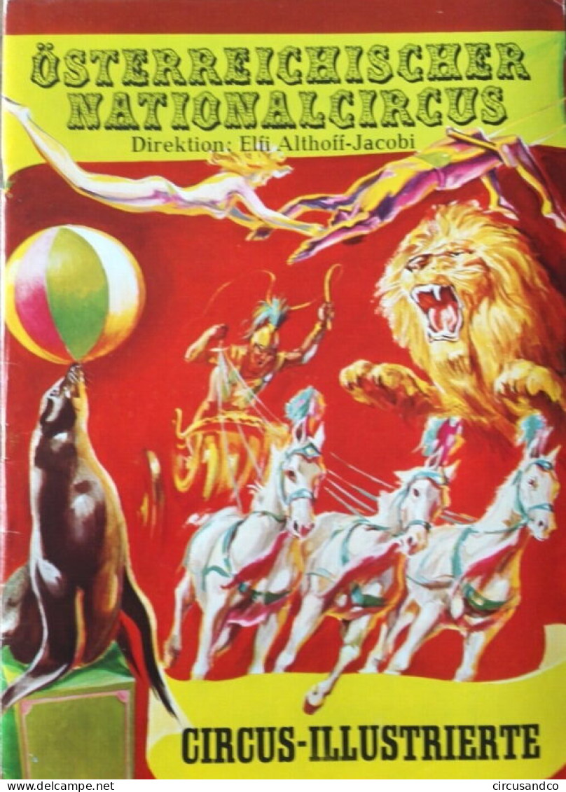 Programme Osterreichischer Nationalcircus 1974 - Collezioni