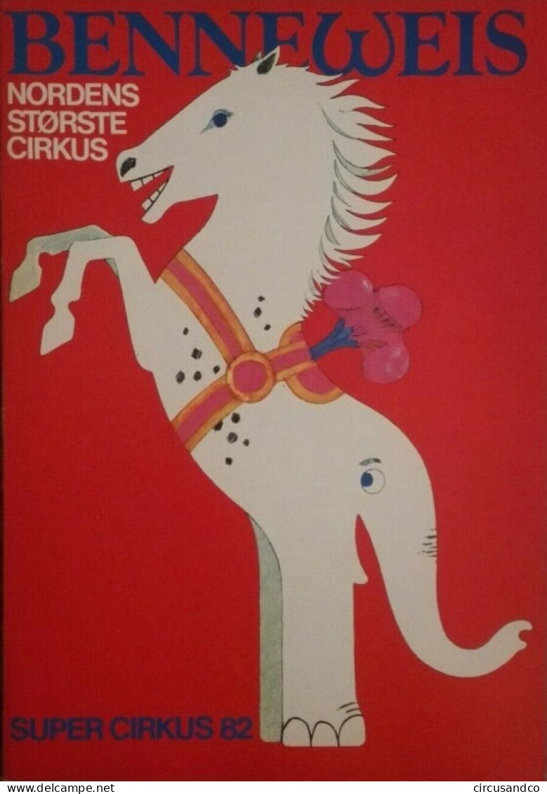 Programme Cirkus Benneweis 1982 - 2 - Collezioni