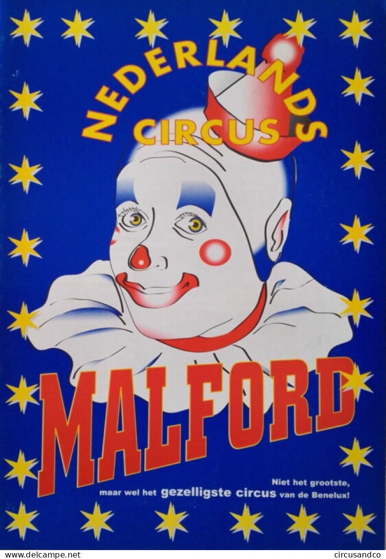 Programme Nederlands Circus Malford 2002 - Collezioni