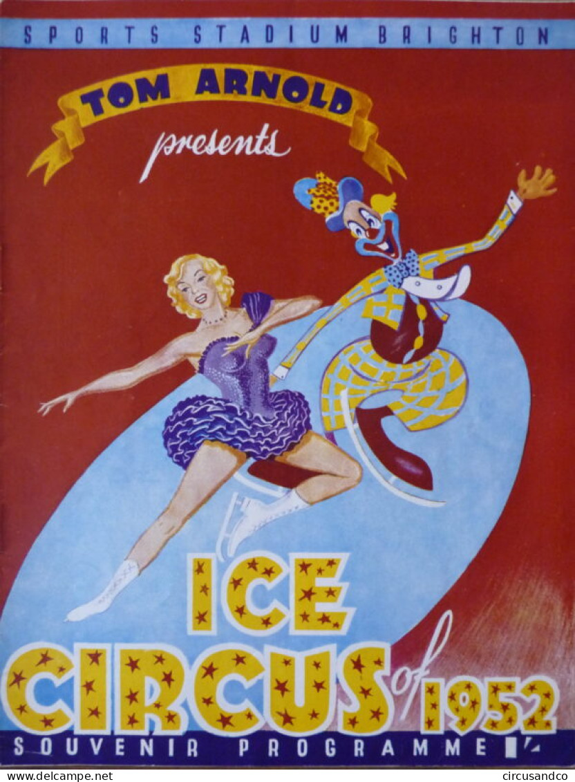 Programme Tom Arnold Ice Circus 1952 - Collezioni