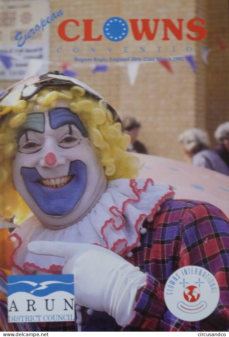Programme Circus European Clowns Convention 1992 - Collezioni