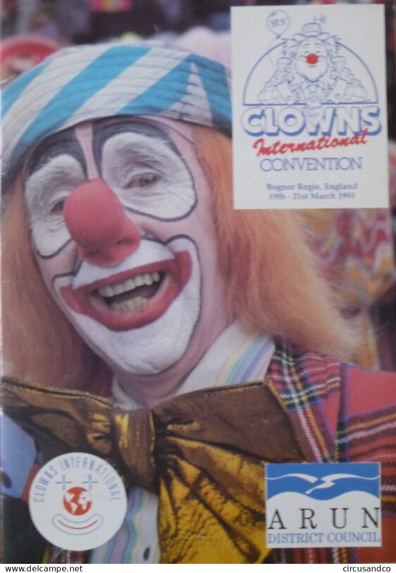 Programme Circus Clowns International Convention 1993 - Collezioni