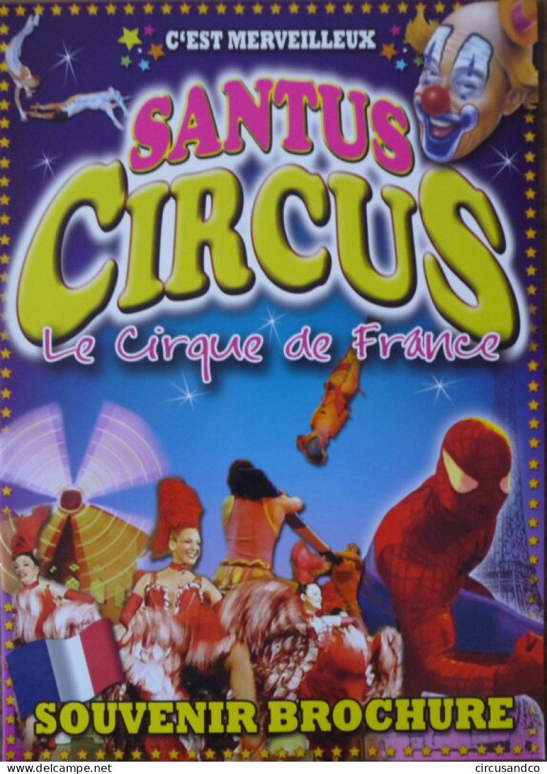 Programme Santus Circus 2008 - Collezioni