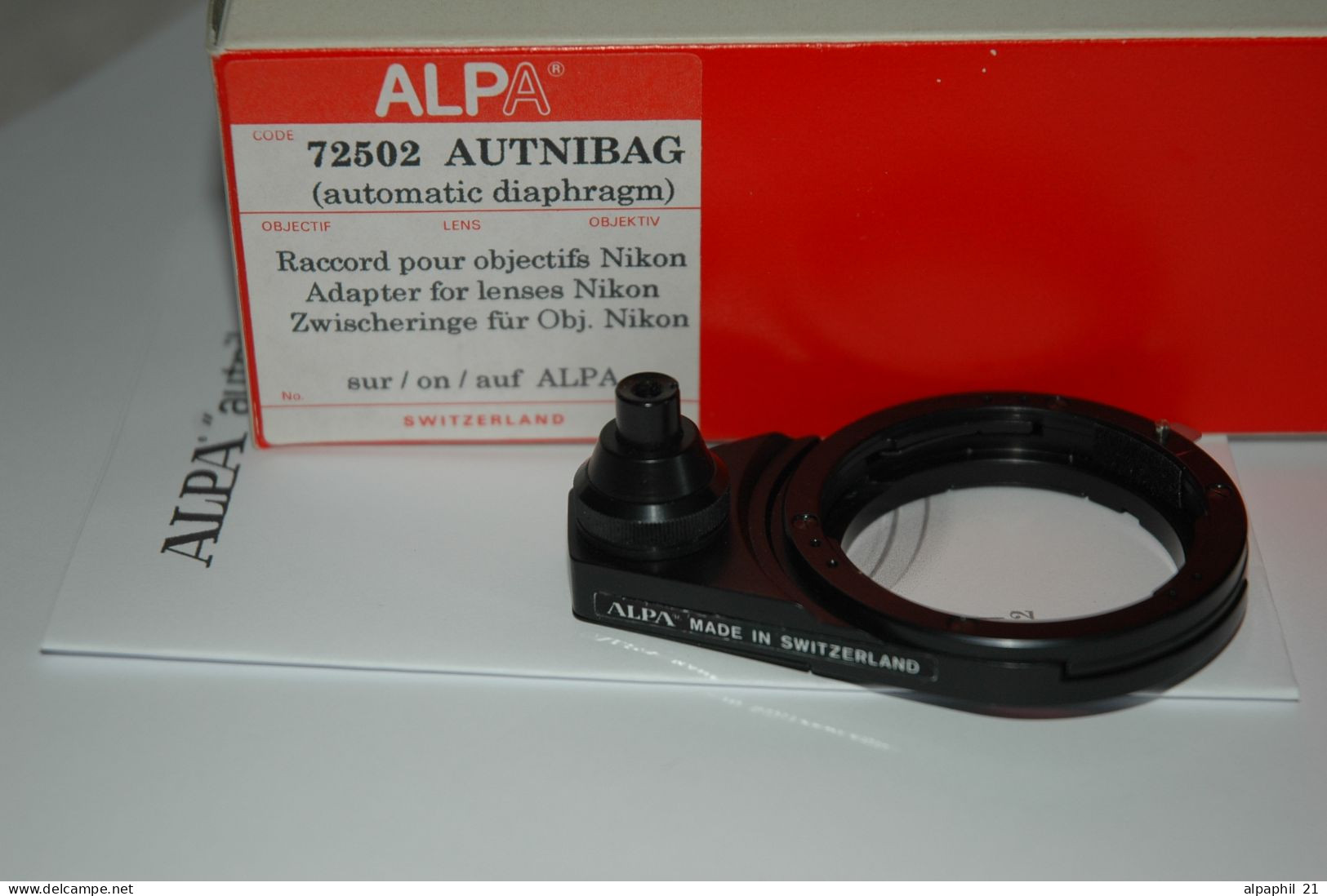 Alpa Autnibag "72502" - Material Y Accesorios