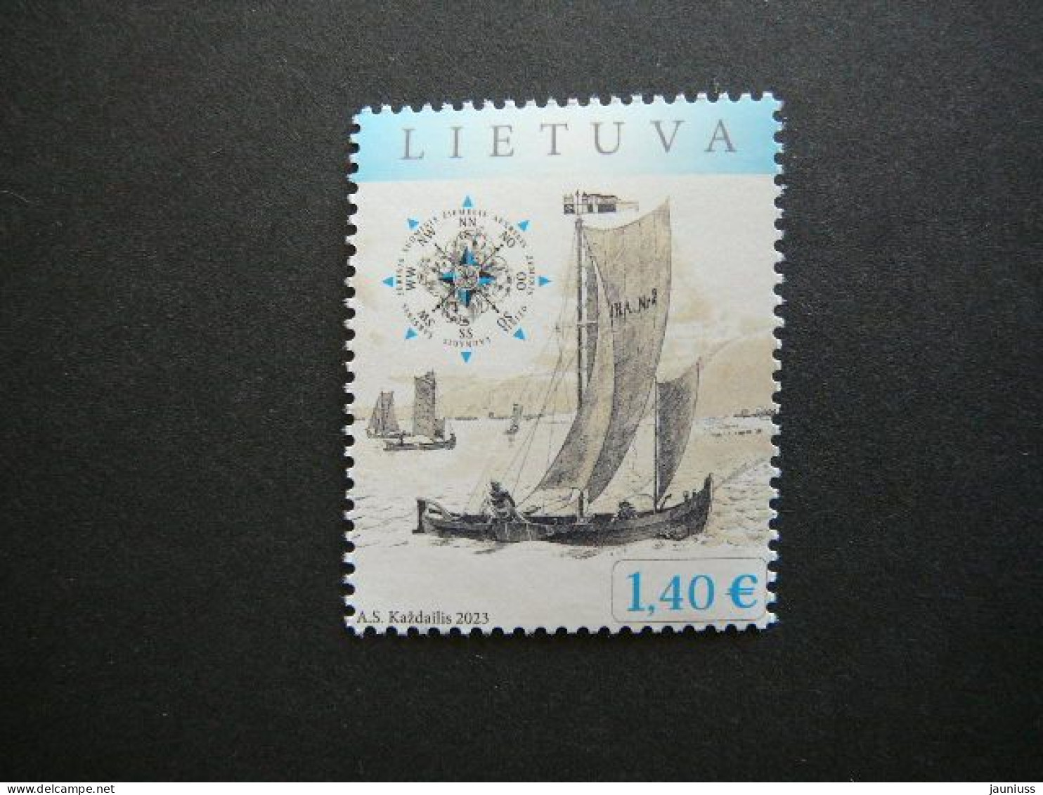 Sailboats Ships # Lithuania Lietuva Litauen Lituanie Litouwen # 2023 MNH # - Lituania