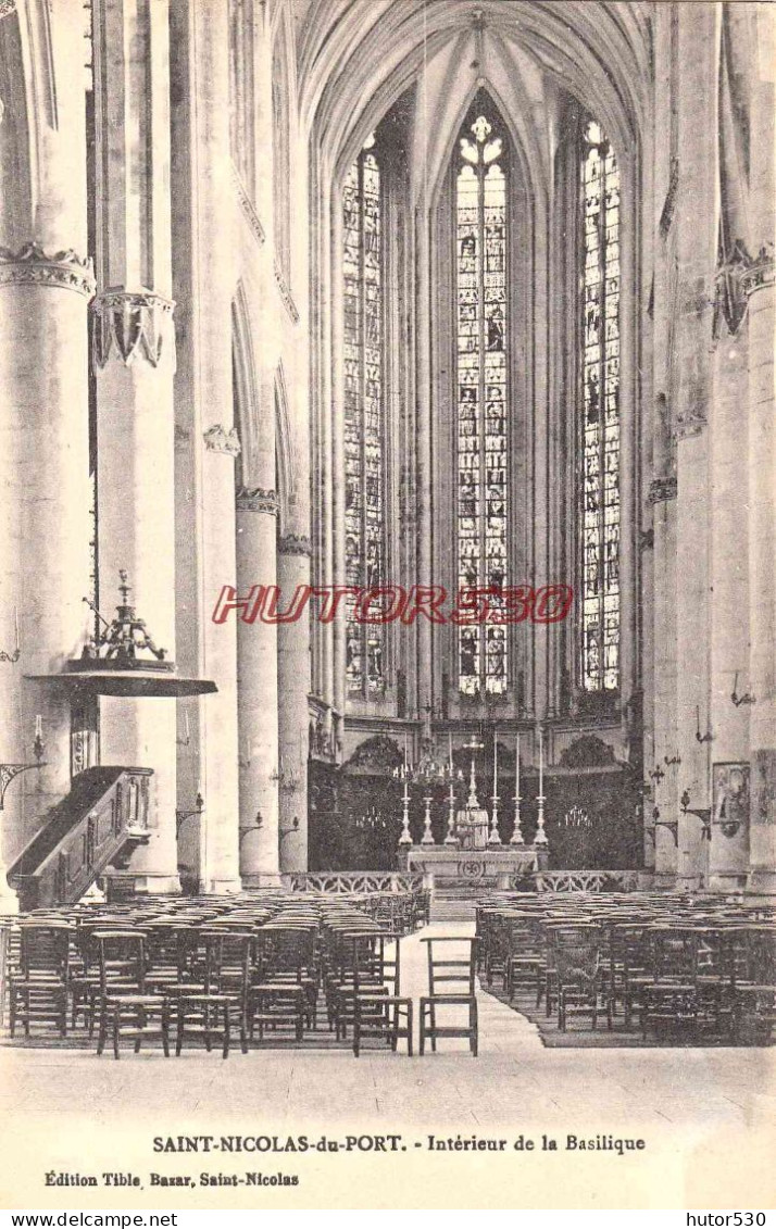 CPA SAINT NICOLAS DU PORT - INTERIEUR DE LA BASILIQUE - Saint Nicolas De Port