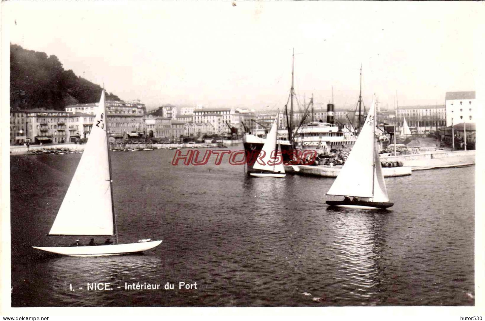 CPSM NICE - INTERIEUR DU PORT - Navigazione – Porto