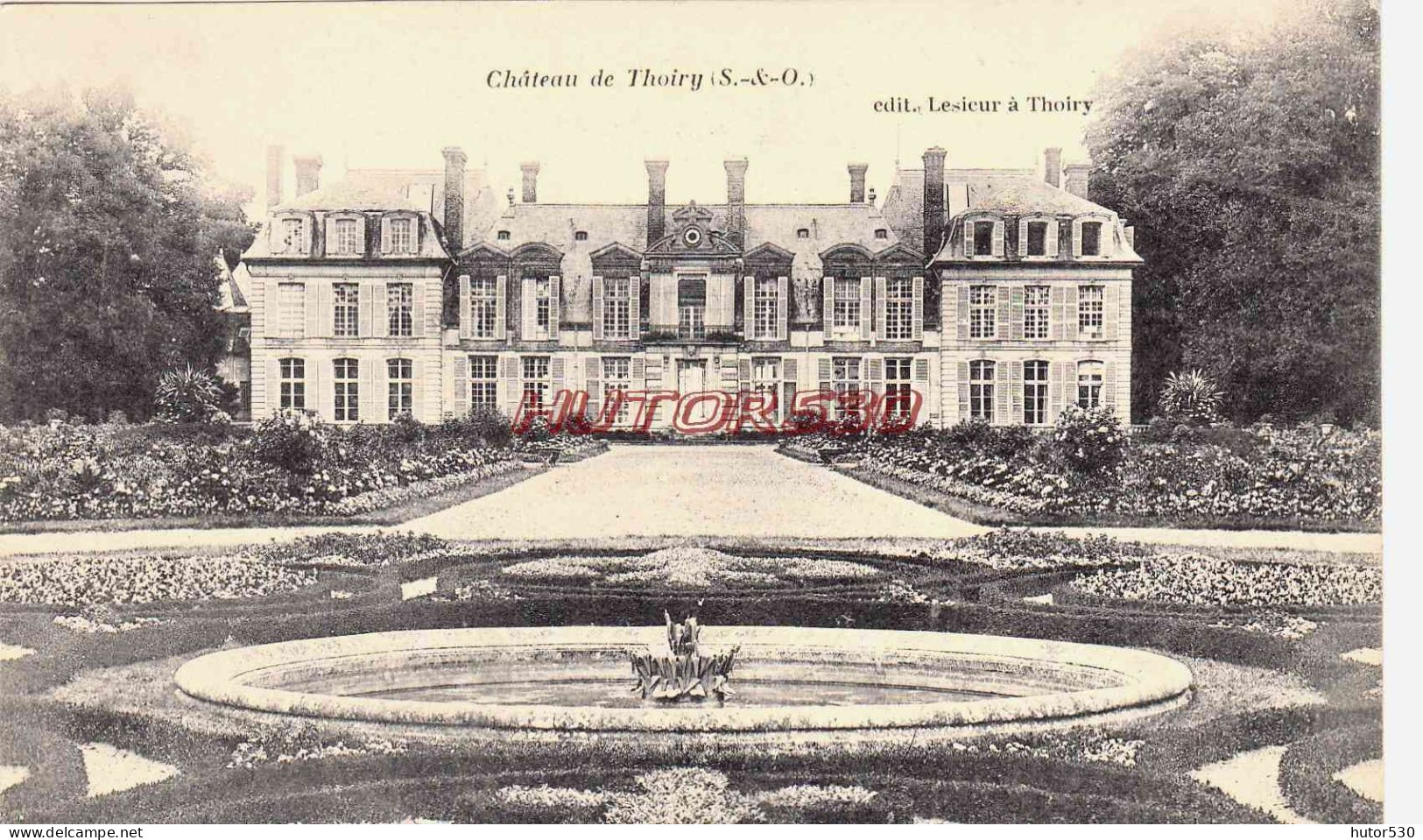 CPA THOIRY - LE CHATEAU - Thoiry