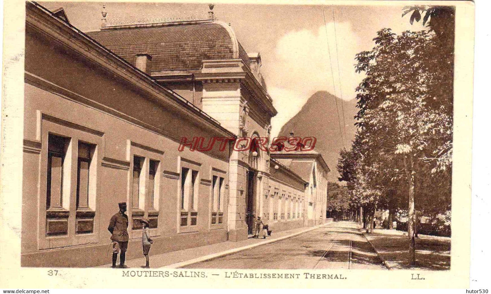 CPA MOUTIERS SALINS - L'ETABLISSEMENT THERMAL - Moutiers