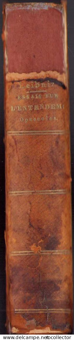 Oeuvres De Leibniz Par M. A. Jacques, Premiere Serie, 1846, Paris 248SP - Libros Antiguos Y De Colección