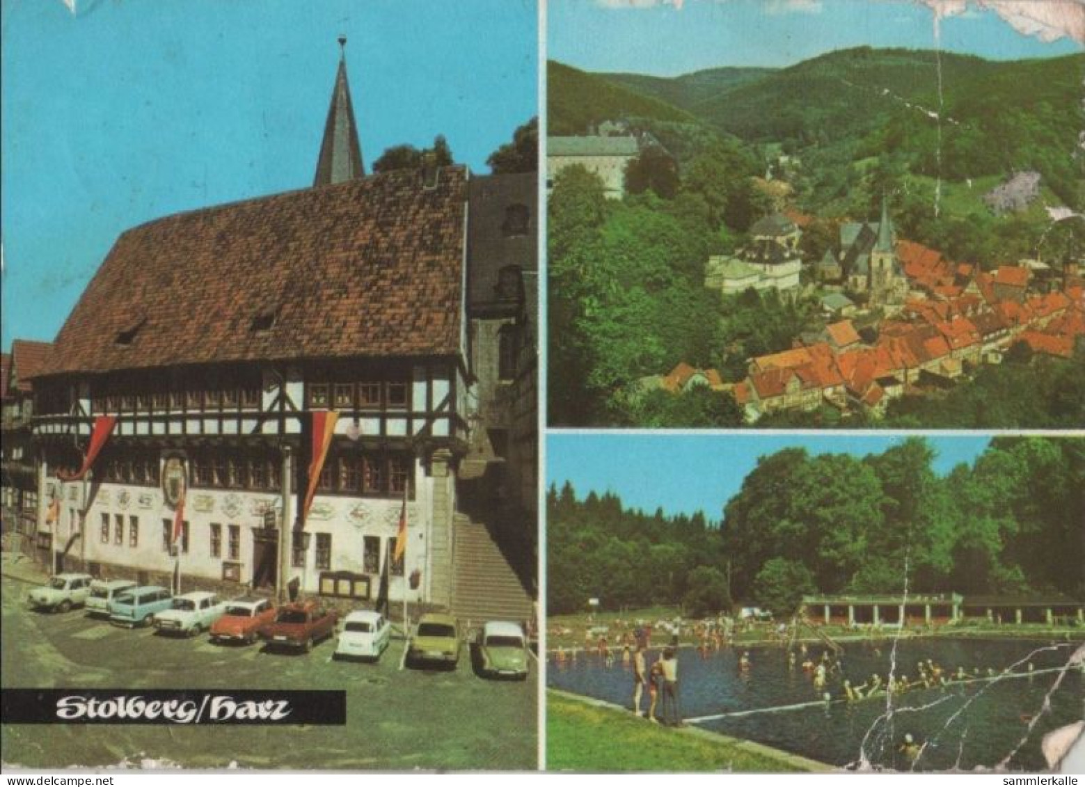 74611 - Stolberg - U.a. Ortsansicht - 1978 - Stolberg (Harz)