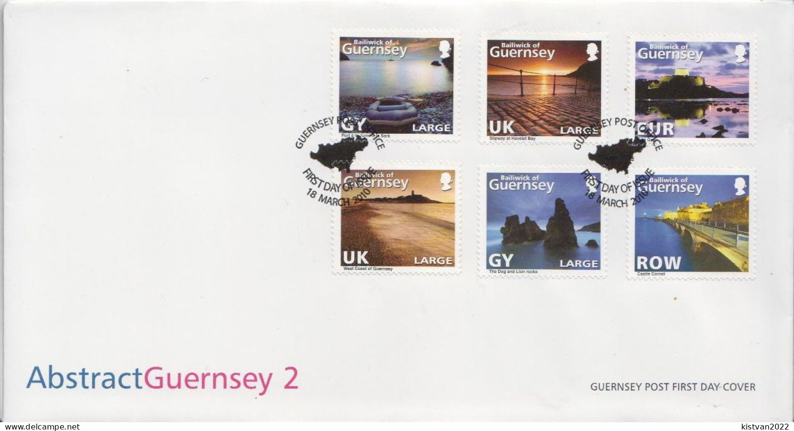 Guernsey Set On FDC - Autres & Non Classés