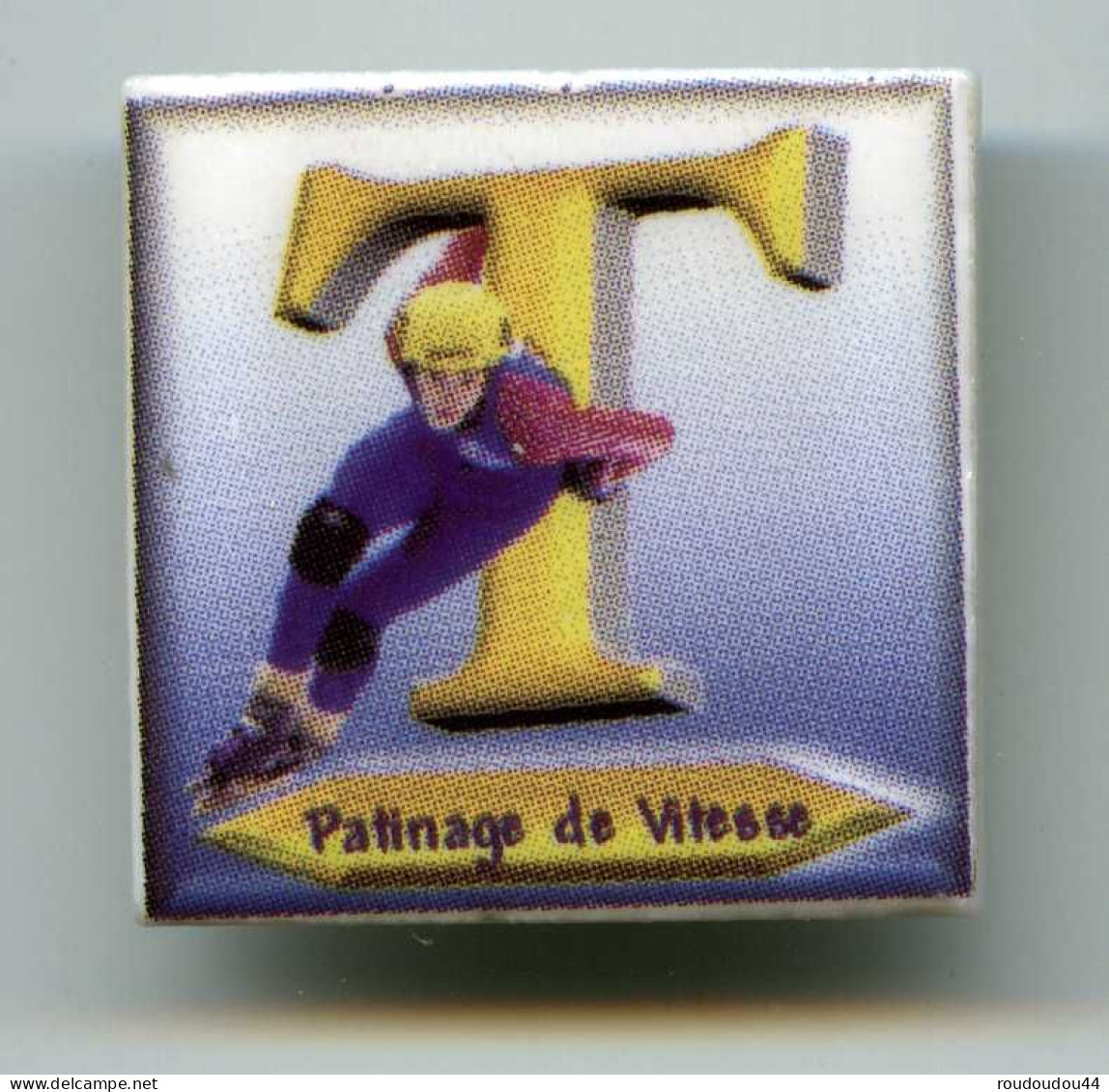 FEVES - FEVE - PERSO - J.O. HIVER 2010 - VRIGNAUD - GENESTON - T PATINAGE DE VITESSE - Deportes