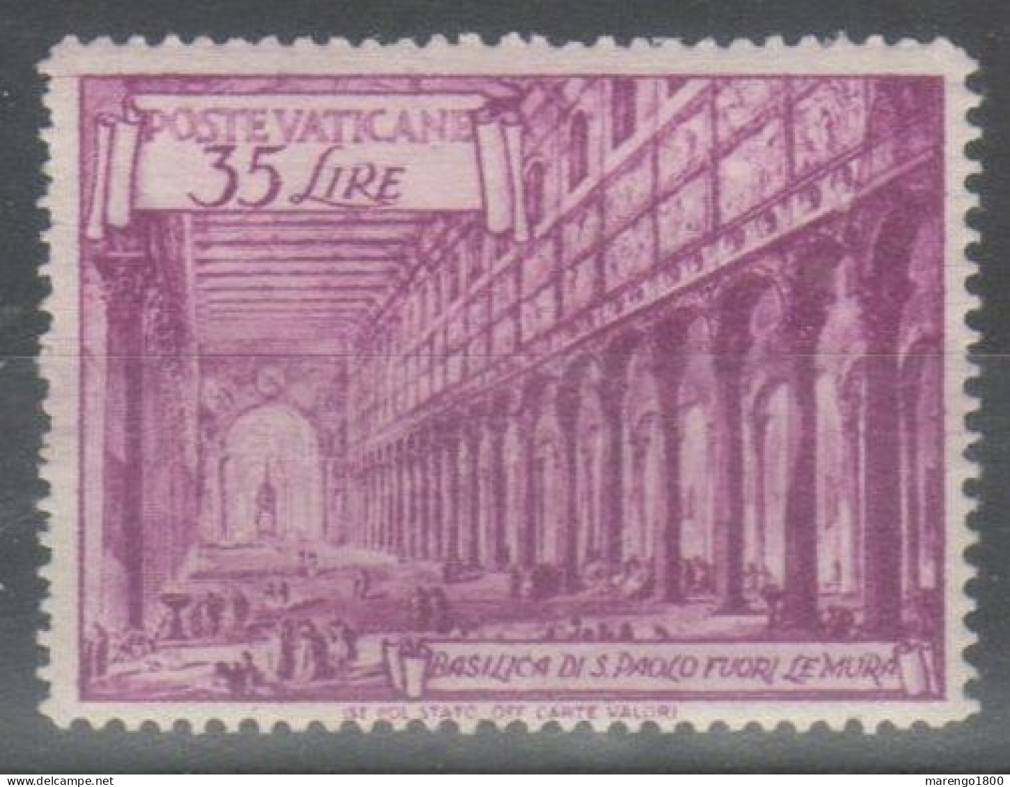 Vaticano 1949 - Basiliche L. 35 ** - Neufs