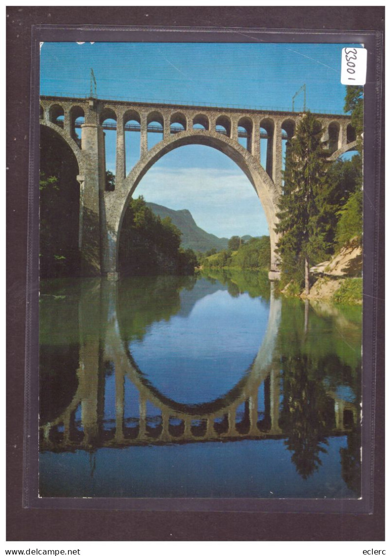 FORMAT 10x15cm - DISTRICT D'ORBE - VALLORBE - VIADUC DU DAY - TB - Vallorbe