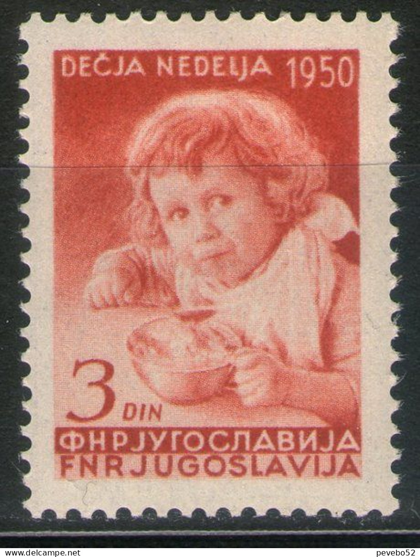 YUGOSLAVIA 1950 - Children`s Week  MNH - Neufs