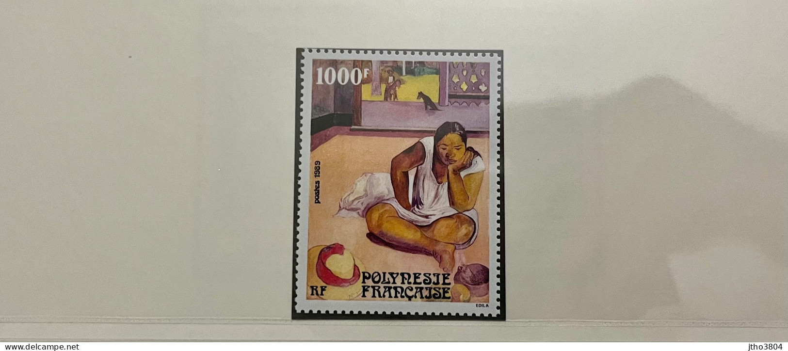 POLYNÉSIE FRANCAISE 1989 1v Neuf Faciale 8,40 MNH ** YT 346 Mi FRENCH POLYNESIA FRANZOSISCH POLYNESIEN - Unused Stamps