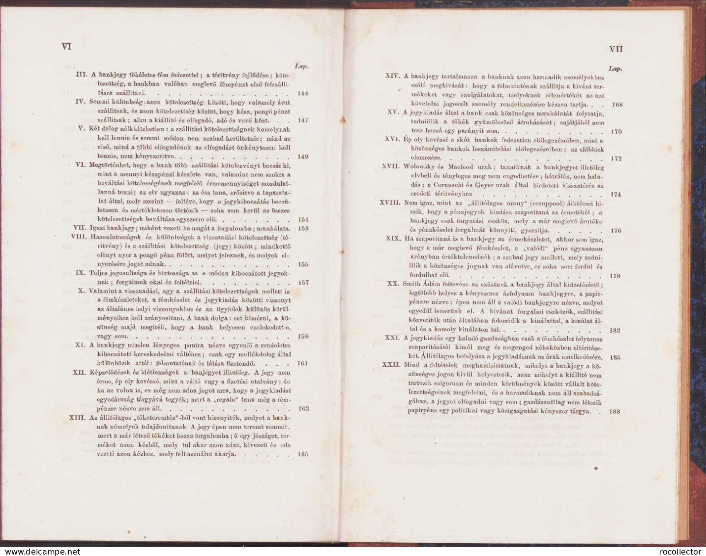 Bankszabadság. Különös tekintettel a magyar bankmozgalomra irta Horn Ede, 1870, Pest 121SP