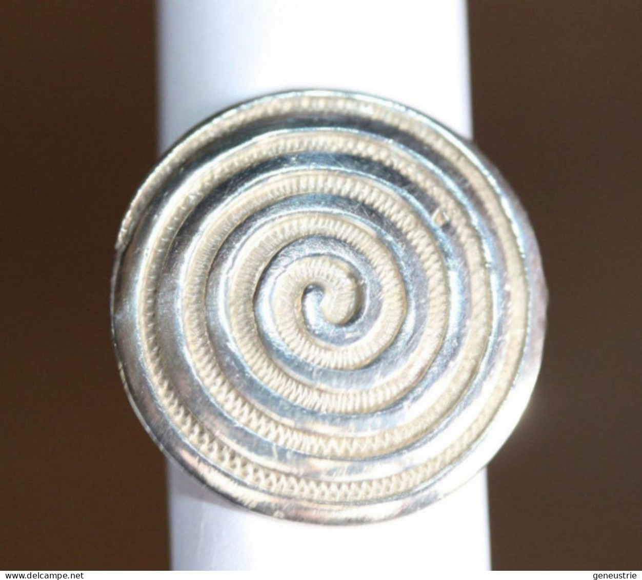 Belle Bague Argent 925 Contemporaine - Silver Ring - Rings