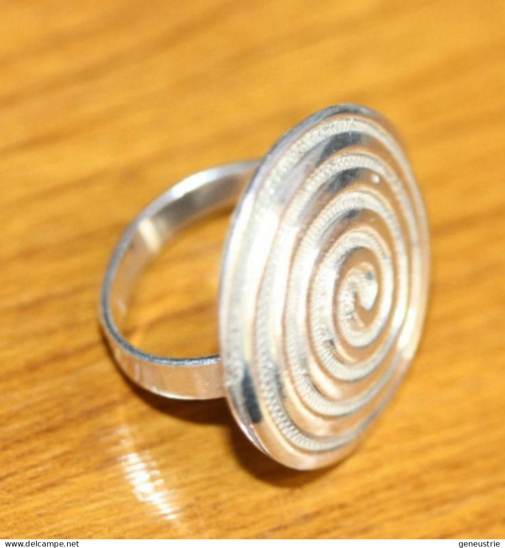 Belle Bague Argent 925 Contemporaine - Silver Ring - Ring