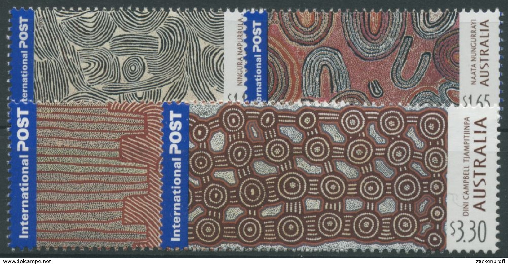 Australien 2003 Kunst Der Ureinwohner Australiens 2231/34 Postfrisch - Ungebraucht