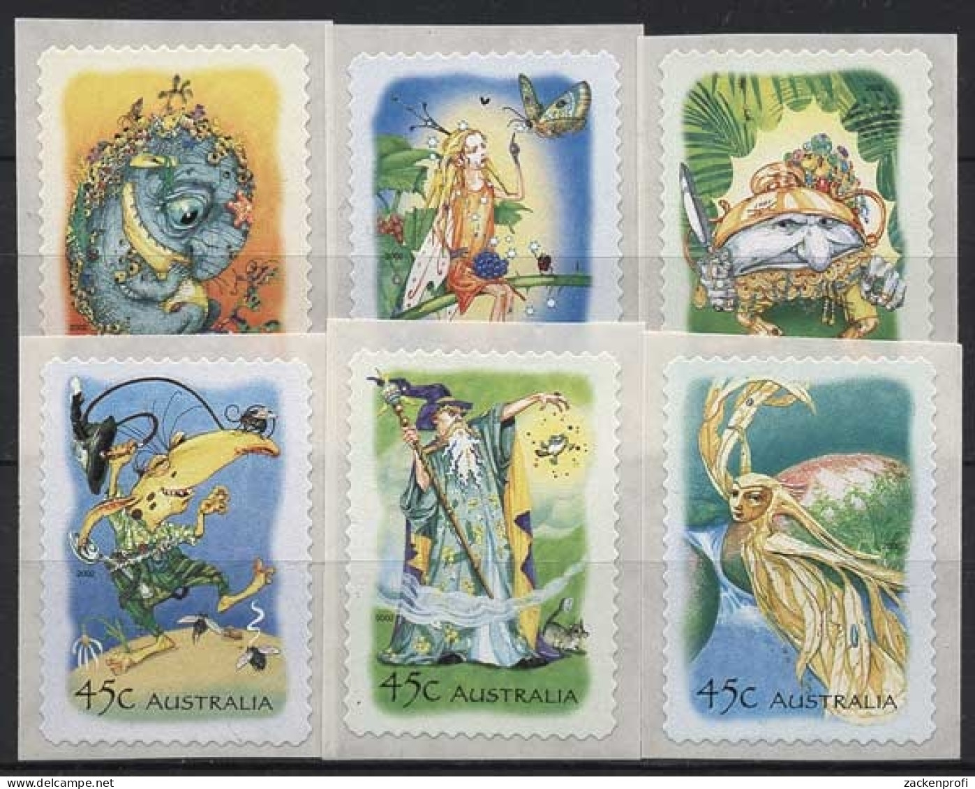 Australien 2002 Geheimnisvoller Regenwald 2175/80 Postfrisch - Mint Stamps