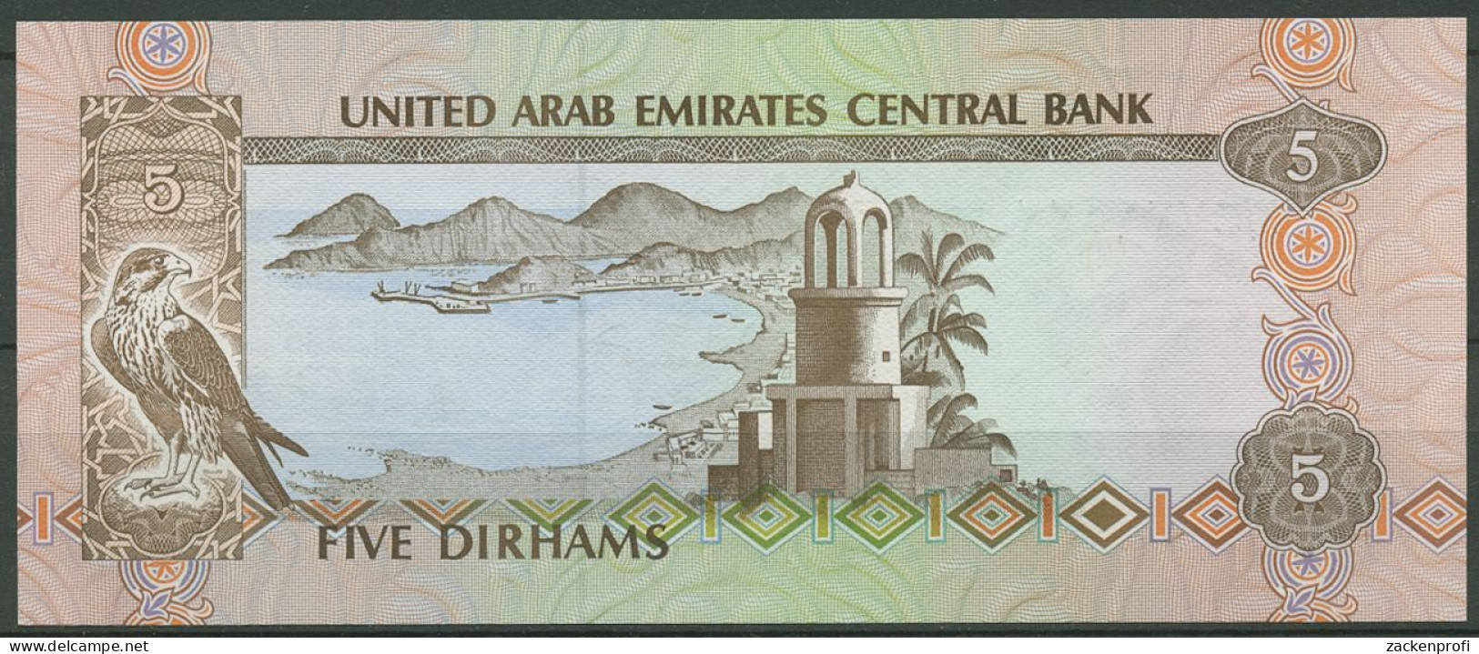 Vereinigte Arabische Emirate 5 Dirhams 1982, KM 7 A Kassenfrisch (K604) - Verenigde Arabische Emiraten