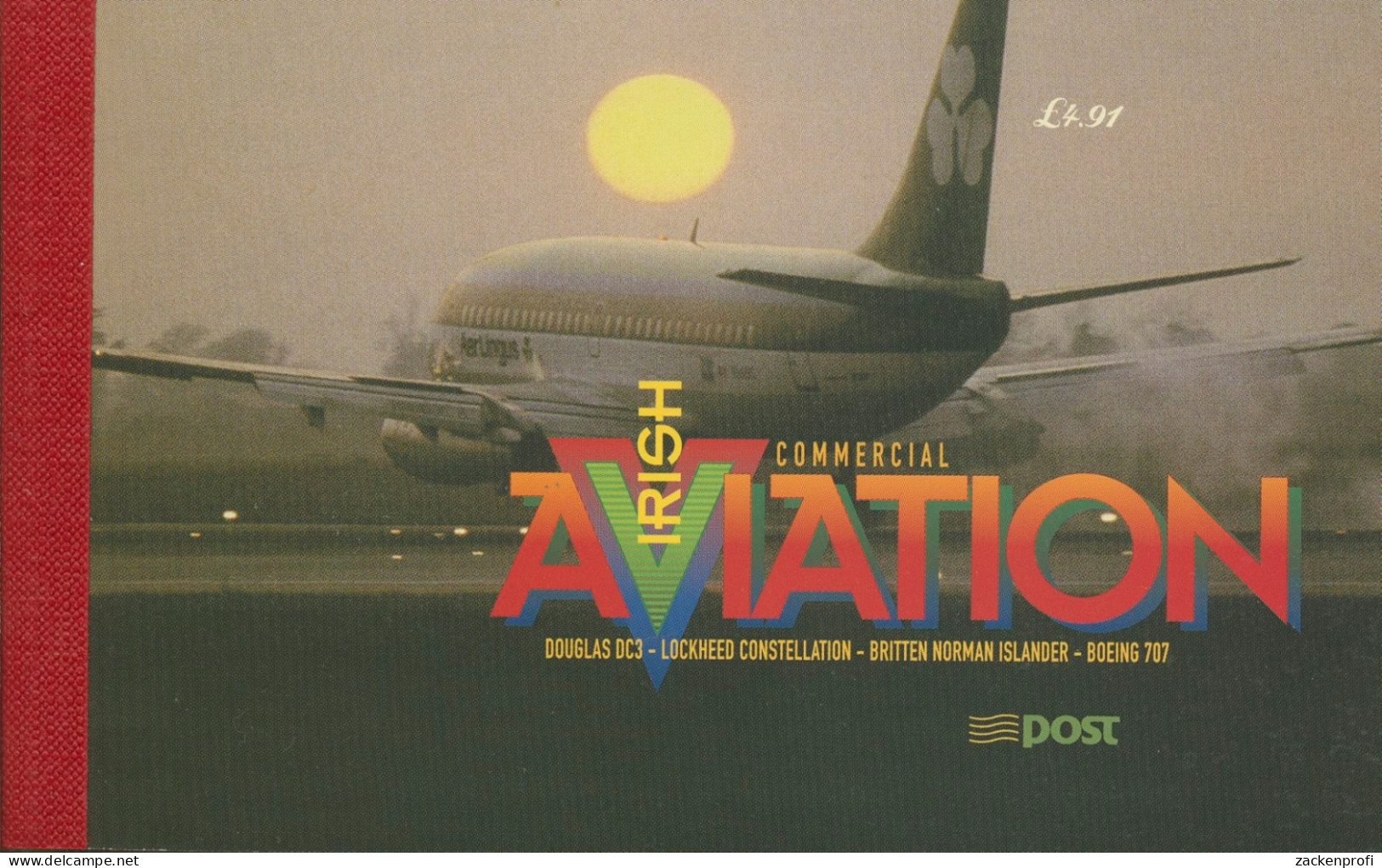 Irland 1999 Markenheftchen Luftfahrt Flugzeuge MH 47 Postfrisch (C95398) - Booklets