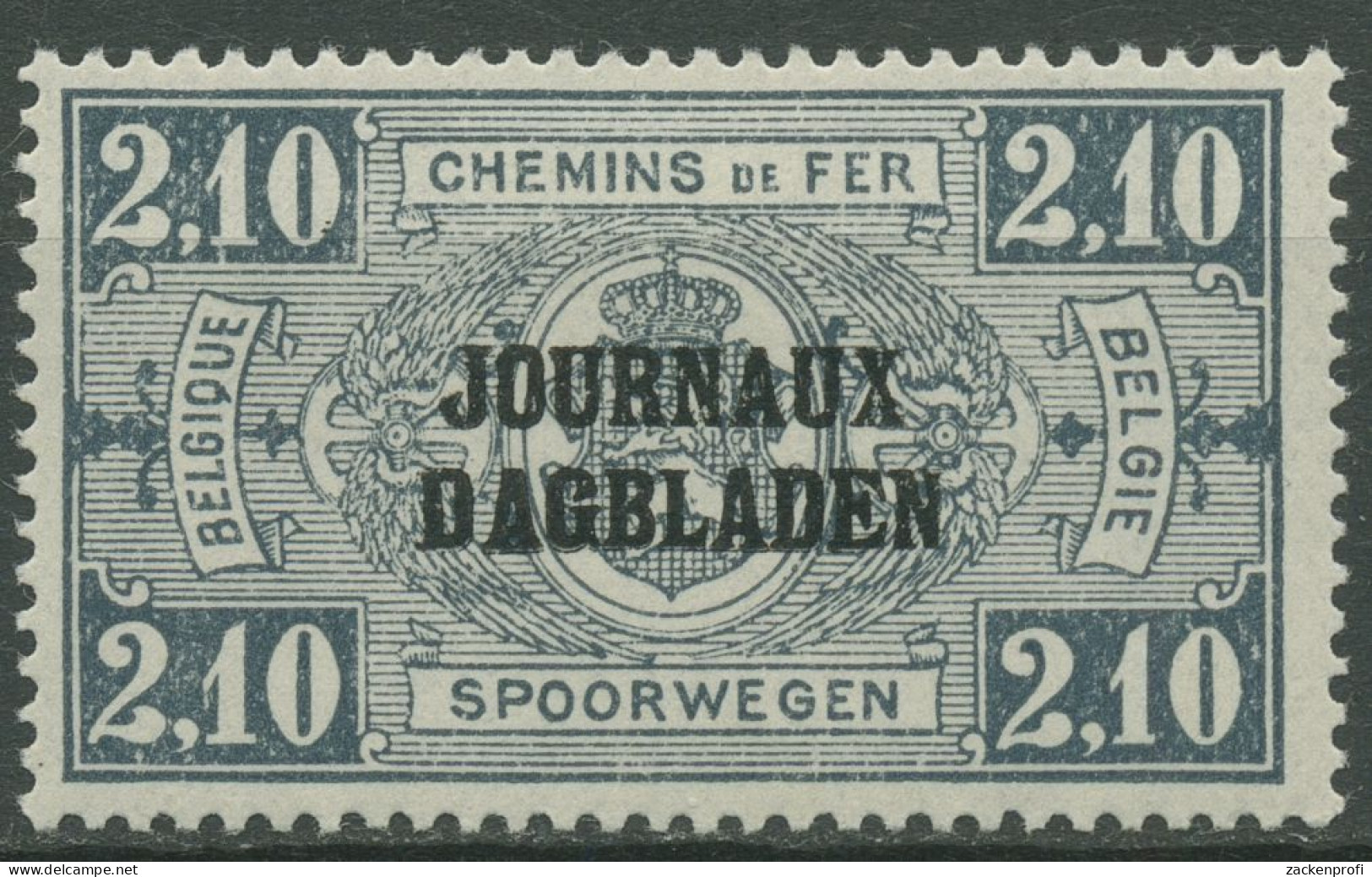 Belgien 1929 Zeitungspaketmarke Mit Aufdruck ZP 32 Mit Falz - Newspaper [JO]