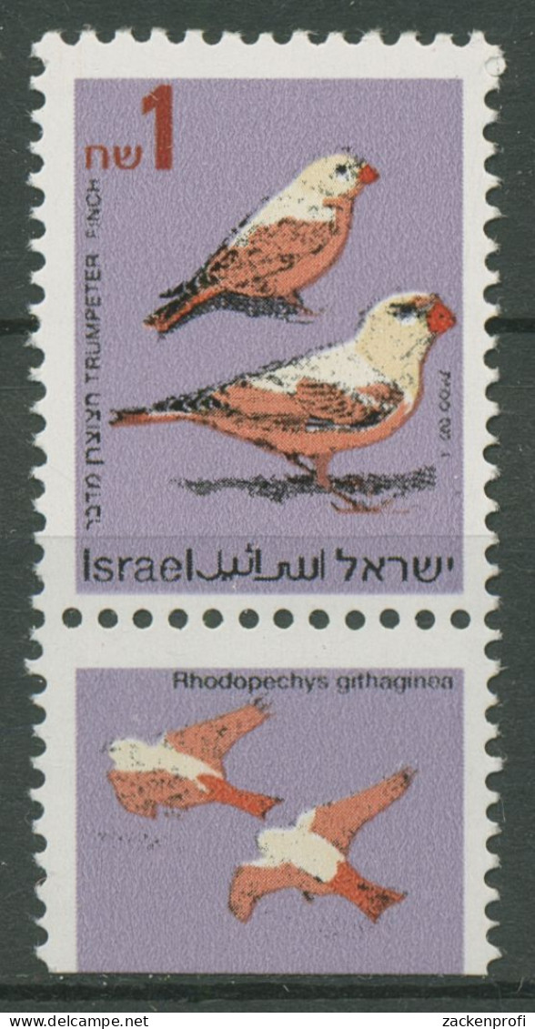 Israel 1995 Tiere Vögel Singvögel 1333 X Mit Tab Postfrisch - Ungebraucht (mit Tabs)