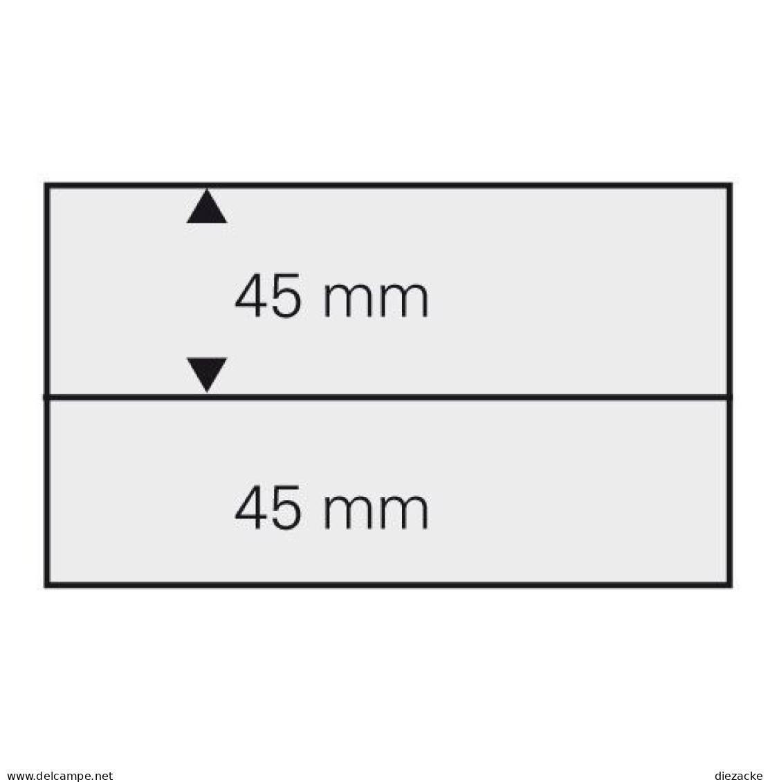 Safe Einsteckkarten DIN A6 Grau, Per 50 Nr. 7012 Neu ( - Cartoncini A Listelli