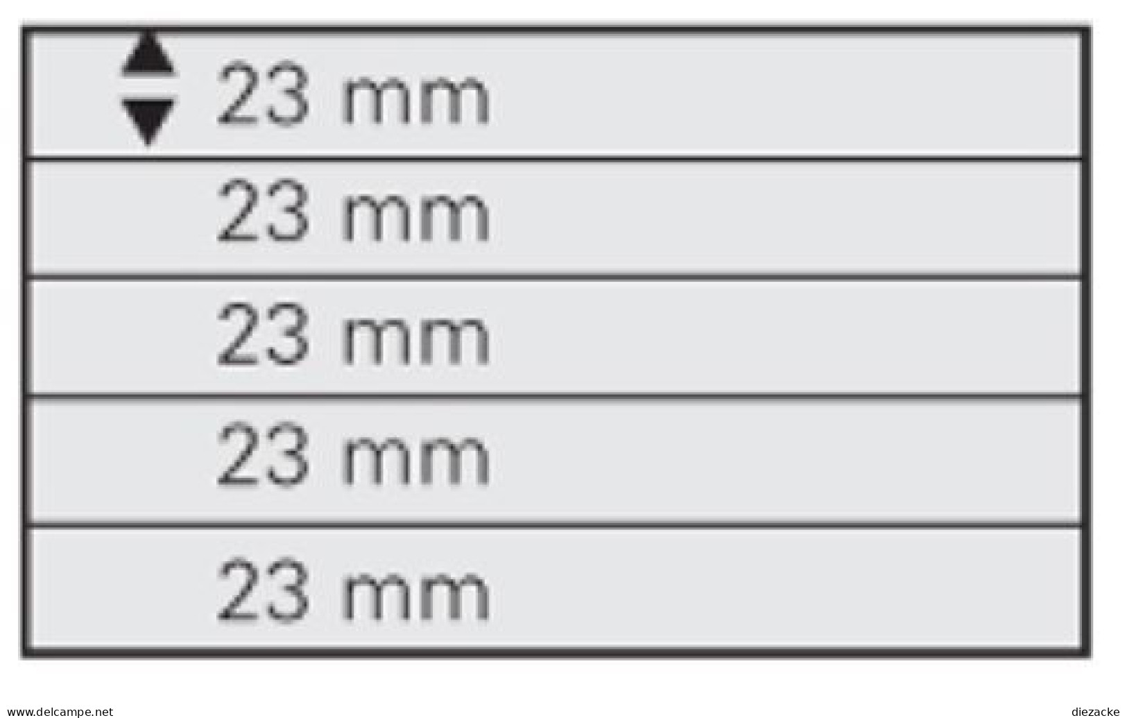 Safe Einsteckkarten Für Briefmarken DIN A5 (10er Pack) Nr. 745 Neu ( - Cartoncini A Listelli