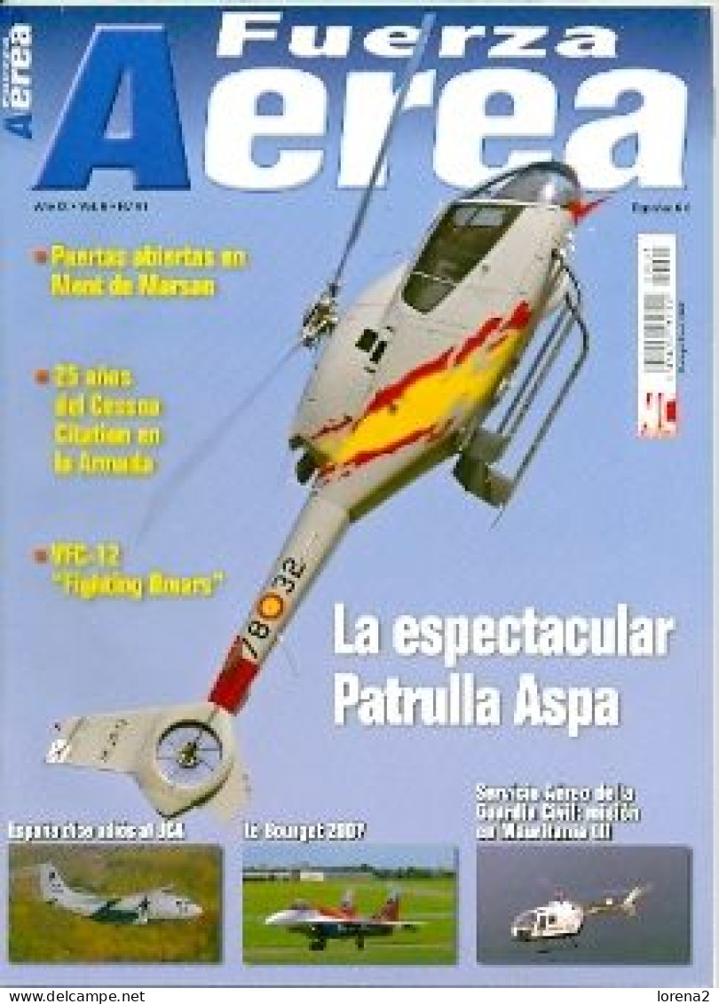 Revista Fuerza Aérea Nº 91. Rfa-91 - Spagnolo