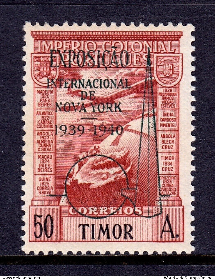 TIMOR — SCOTT C7 (note) — 1938 NY WORLD'S FAIR OVERPRINT — MNH - Timor