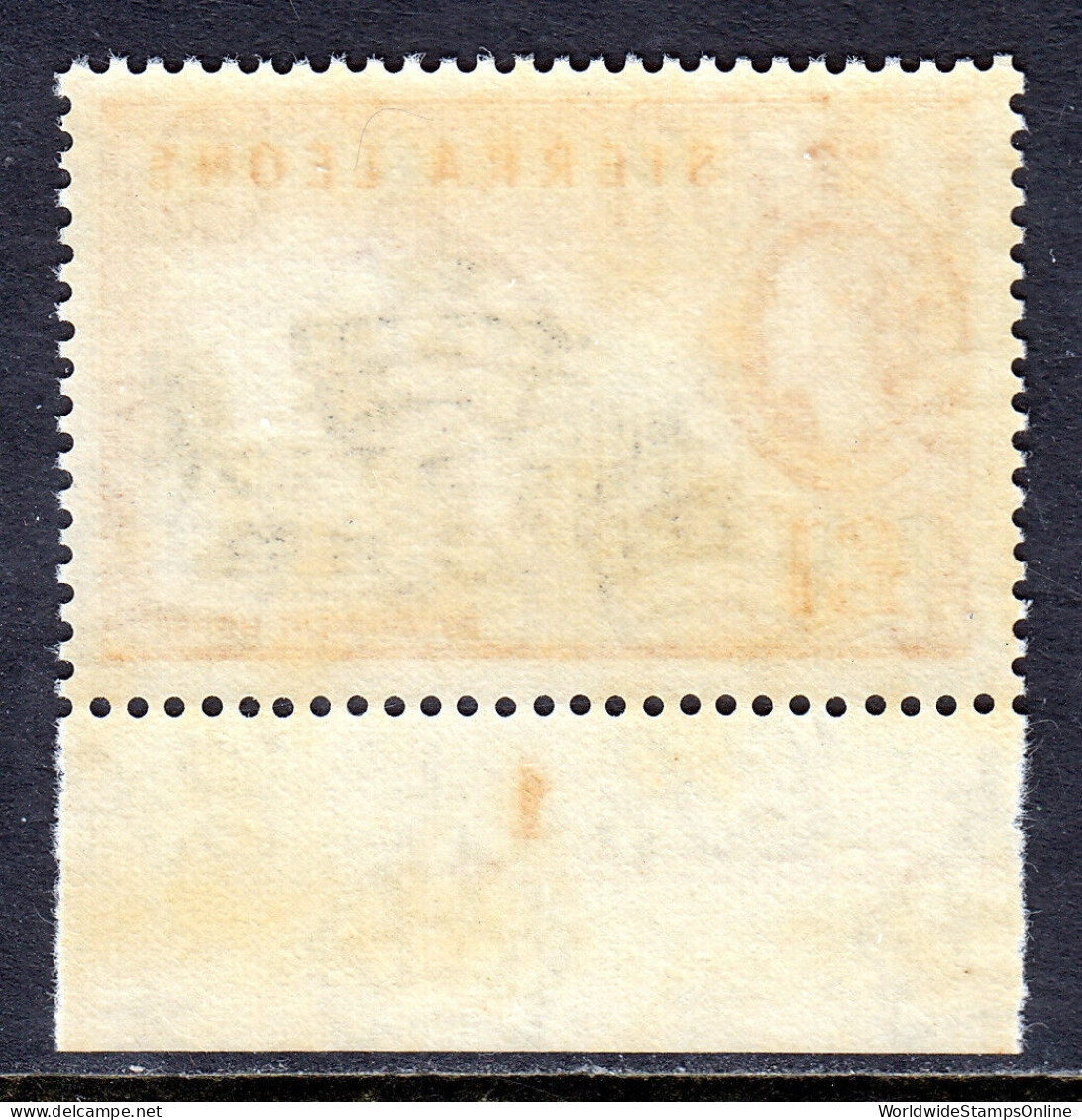 SIERRA LEONE — SCOTT C13 — 1963 £1 OLDEST STAMP AIRMAIL OVPT. — MNH — SCV $30 - Sierra Leone (1961-...)