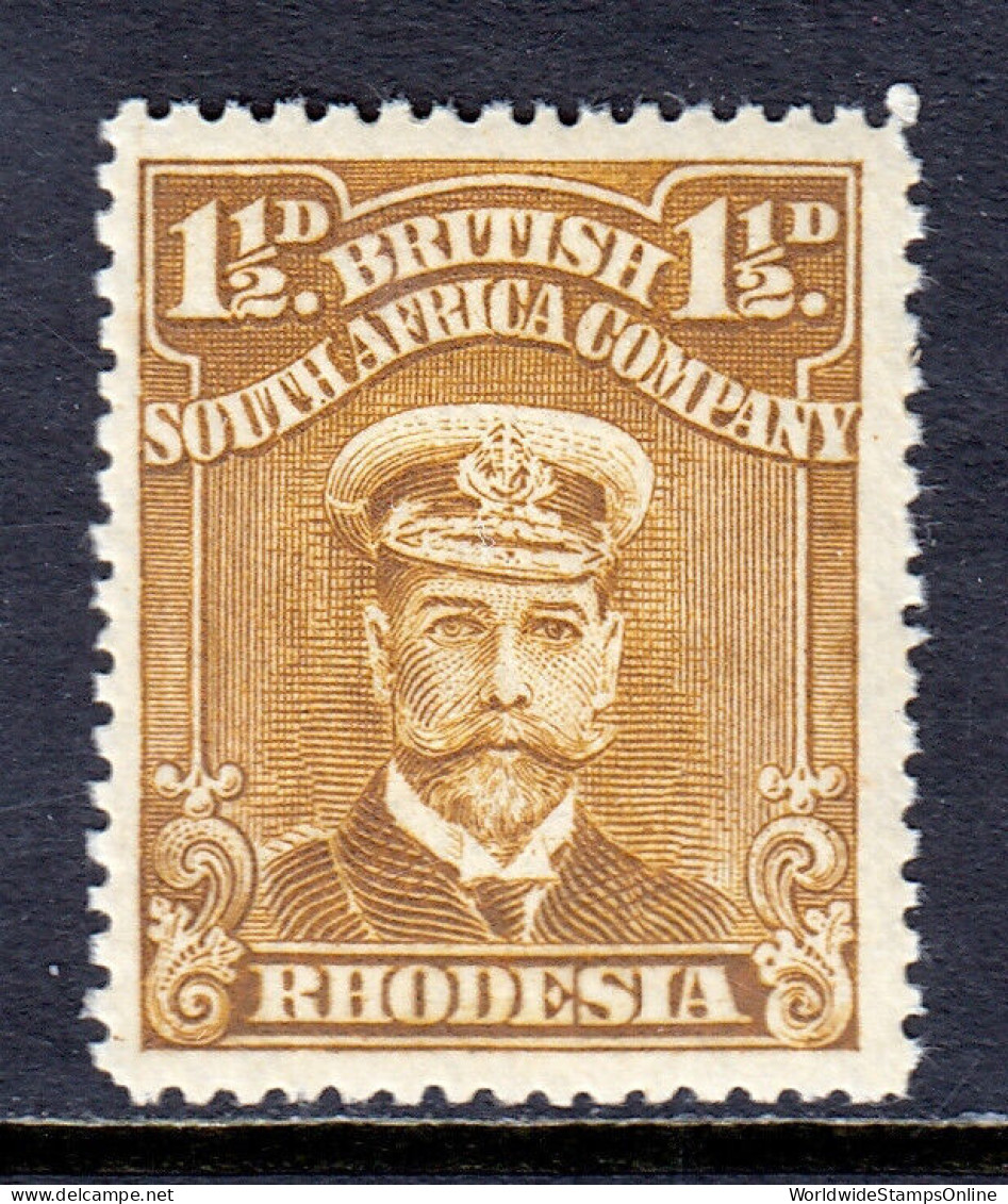 RHODESIA — SCOTT 121b (SG 206) — 1919 1½d ADMIRAL, P15 — MNH — SCV $50+ - Rhodésie Du Nord (...-1963)