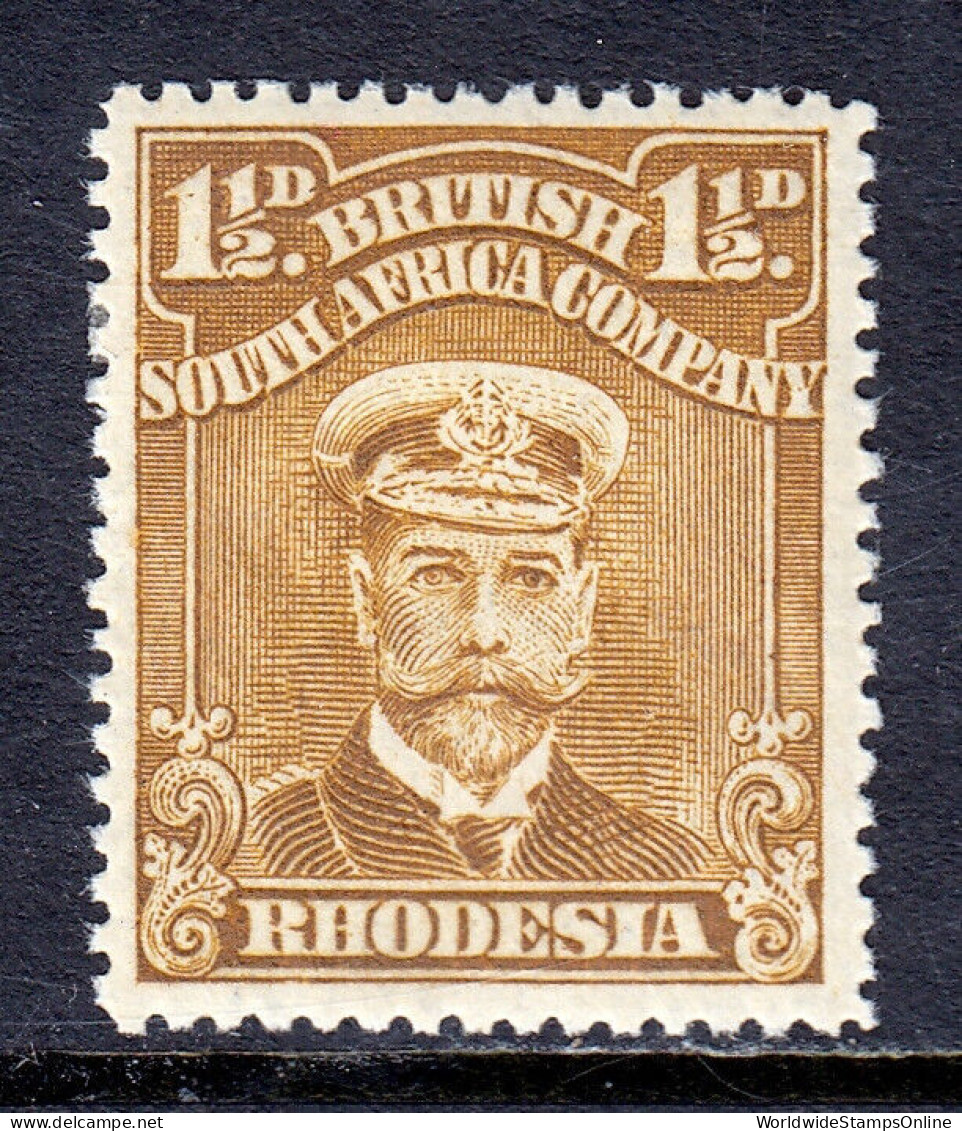 RHODESIA — SCOTT 121b (SG 206) — 1919 1½d ADMIRAL, P15 — MH — SCV $50 - Rhodésie Du Nord (...-1963)