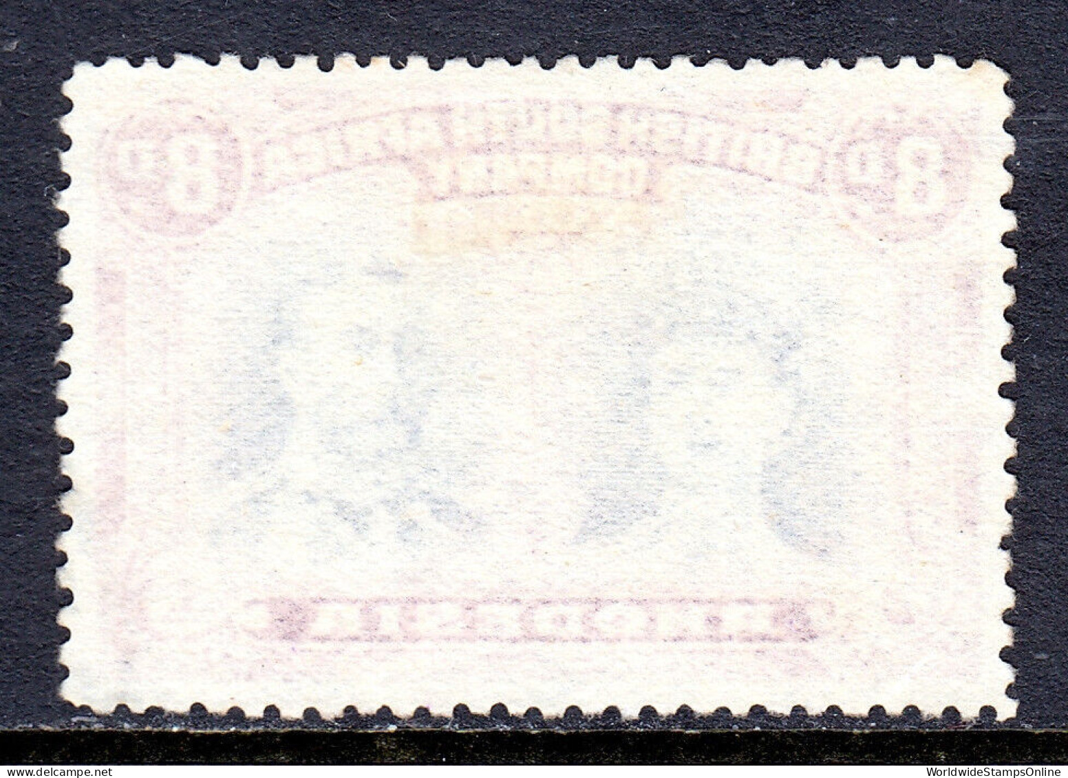 RHODESIA — SCOTT 109a (SG 185) — 1910 8d DOUBLE HEAD, P13½ — USED — SCV $275 - Northern Rhodesia (...-1963)