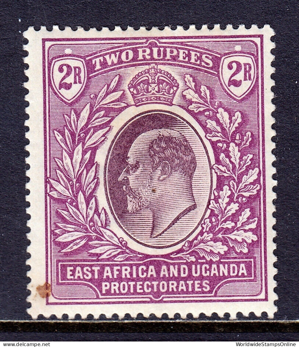 EAST AFRICA UGANDA — SCOTT 10 — 1903 24 KEVII ISSUE — MH — SCV $87 - Protectorados De África Oriental Y Uganda