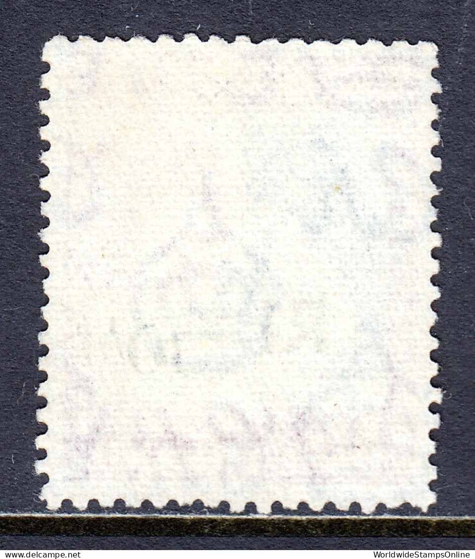 BASUTOLAND — SCOTT 71a — 1961 QEII 1R SURCHARGE, TYPE I — USED — SCV $27 - 1933-1964 Kronenkolonie