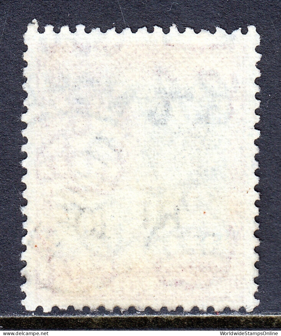 BASUTOLAND — SCOTT 71a — 1961 QEII 1R SURCHARGE, TYPE I — USED — SCV $27 - 1933-1964 Kronenkolonie