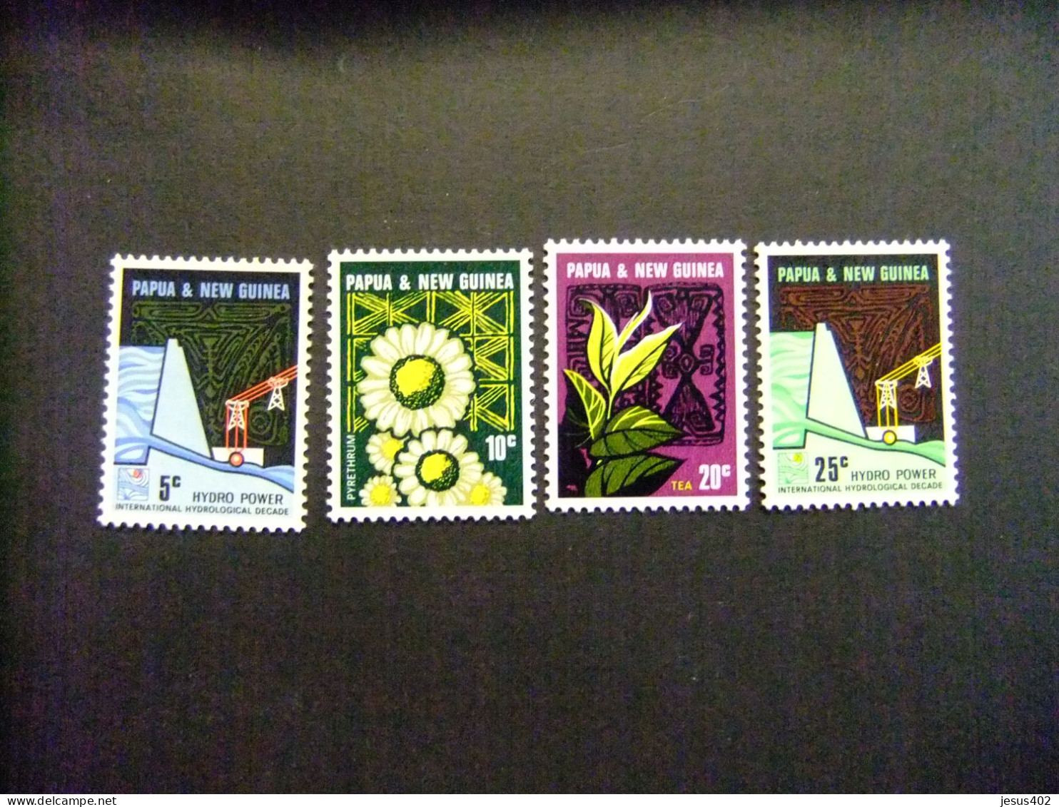 52 PAPUA NEW GUINEA / NUEVA GUINEA 1967 / MAQUINARIA INDUSTRIAL Y AGRICOLA / YVERT 114 / 117 MNH - Papua New Guinea