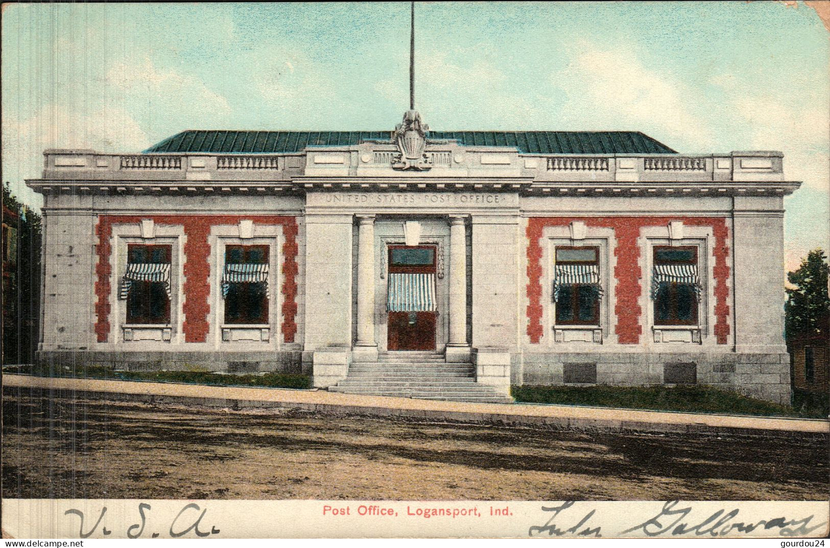 Post Office - Logansport - Indiana - Autres & Non Classés