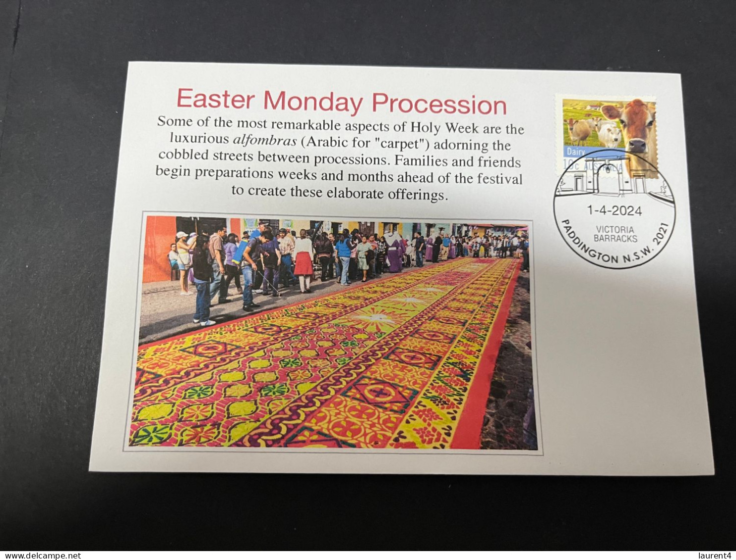 2-4-2024 (4 Y 43) Antigua Guatemala - Easter Monday Procession (religious) - Guatemala