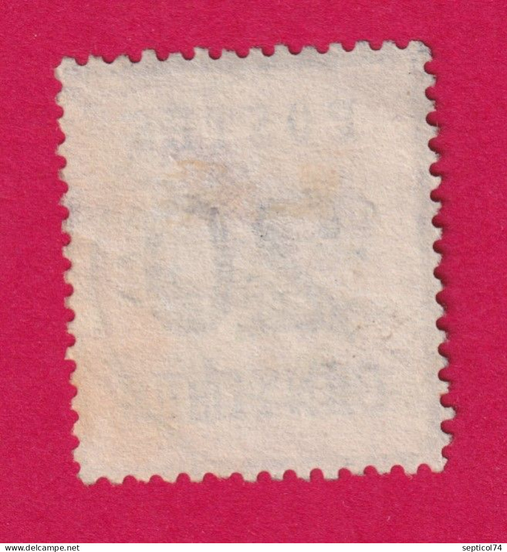 ALSACE LORRAINE N°6 CAD BLEU FRANCAIS MEAUX SEINE ET MARNE TIMBRE BRIEFMARKEN STAMP FRANCE - Oblitérés